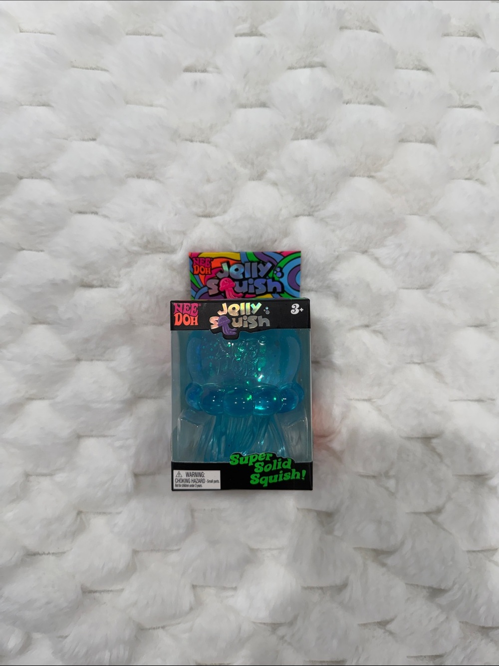 Needoh Blue Jelly Squish